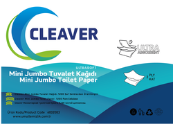 Cleaver Mini Jumbo Tuvalet Kağıdı 3 Kg - Thumbnail